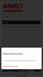 Mobile Screenshot of aniro-engineering.pl